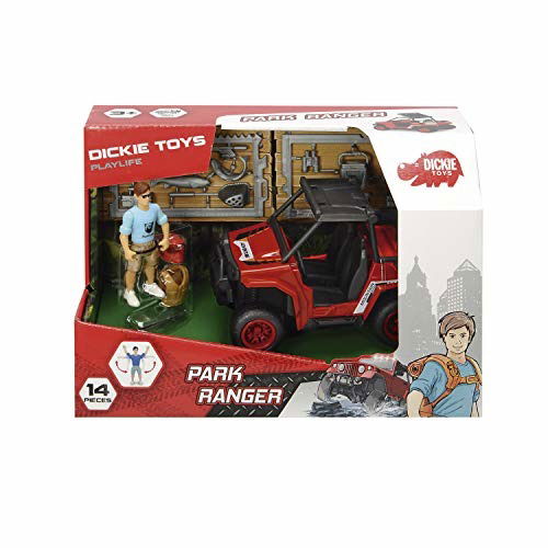 Playlife-Park Ranger UTV m/ figur og tilbehør 16 c - Dickie Toys - Merchandise - Dickie Spielzeug - 4006333054617 - September 22, 2019