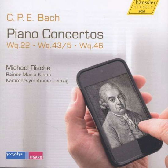 Cover for Bach / Kammersymphonie Leipzig / Klaas · Piano Concertos 3 (CD) (2014)