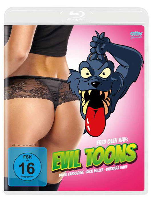 Cover for Fred Olen Ray · Evil Toons (Blu-ray) (2020)