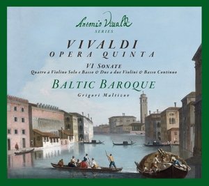 Cover for Vivaldi / Maltizov / Baltic Baroque · Six Sons Op. 5 (CD) (2014)