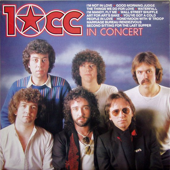 Cover for 10cc · In Concert (VINIL) (1999)