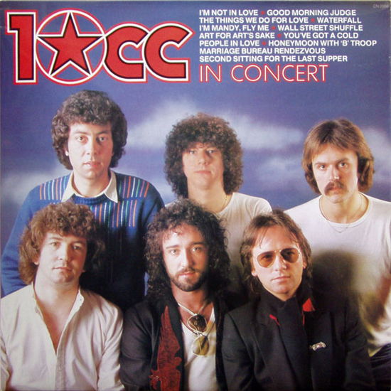 Cover for 10cc · In Concert (WINYL) (1999)