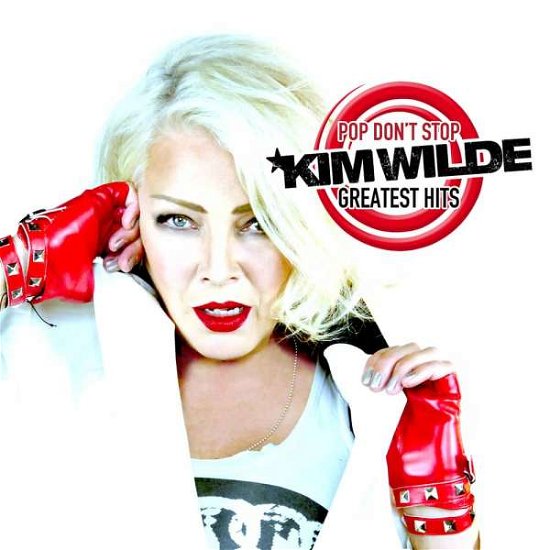 Cover for Kim Wilde · Don't Stop - the Greatest Hits - Red and White Splatter Vinyl (LP) (2022)