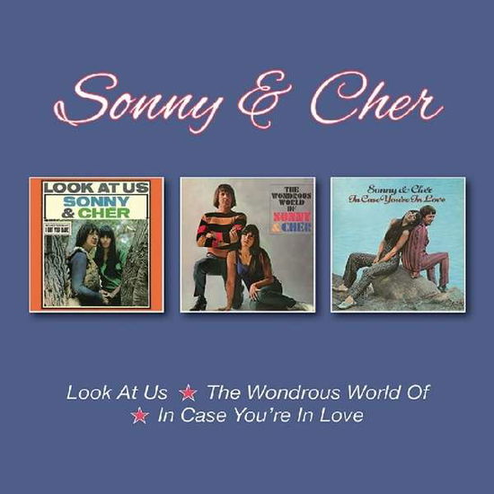 Look At Us / The Wondrous World Of / In Case Youre In Love (+ Bonus Tracks) - Sonny & Cher - Muziek - BGO RECORDS - 5017261213617 - 23 november 2018