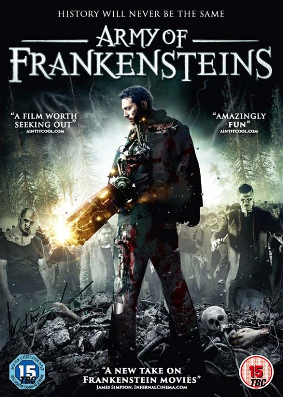 Cover for Army of Frankensteins · Army Of Frankensteins (DVD) (2015)