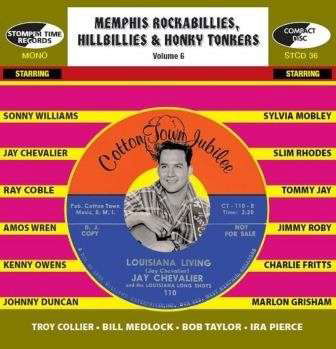 Memphis Rockabillies. Hillbillies & Honky Tonkers Volume 6 - Memphis Rockabillies, Hillbillies & Honky Tonkers - Musik - STOMPER TIME RECORDS - 5024620113617 - 11. november 2016