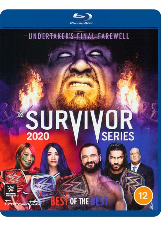Cover for Wwe Survivor Series 2020 BD · WWE: Survivor Series 2020 (Blu-ray) (2021)