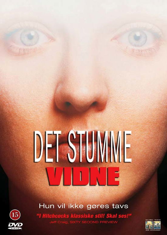 Cover for Mute Witness · Mute Witness (Det Stumme Vidne) (DVD) (2004)