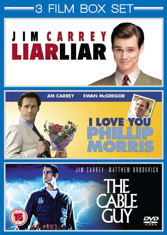 Jim Carrey - I Love You Phillip Morris / Liar Liar / Cable Guy - Jim Carrey - Elokuva - Universal Pictures - 5050582858617 - maanantai 26. syyskuuta 2011