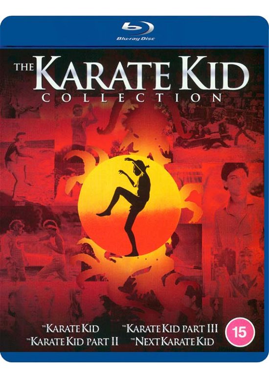 Cover for Karate Kid Collection · The Karate Kid Movie Collection 1 to 4 (Blu-ray) (2021)