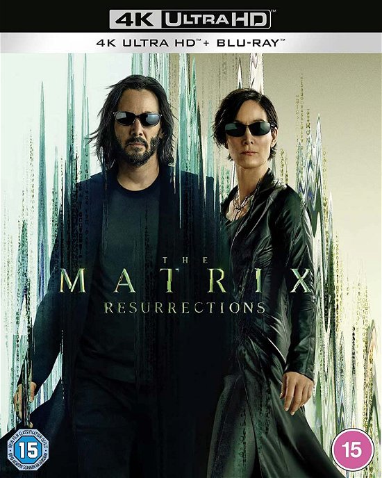 Cover for The Matrix Resurrections (4K UHD Blu-ray) (2022)