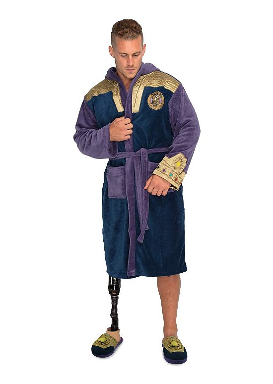 Marvel Thanos Outfit Fleece Adult Robe - Groovy UK - Merchandise -  - 5055437920617 - 