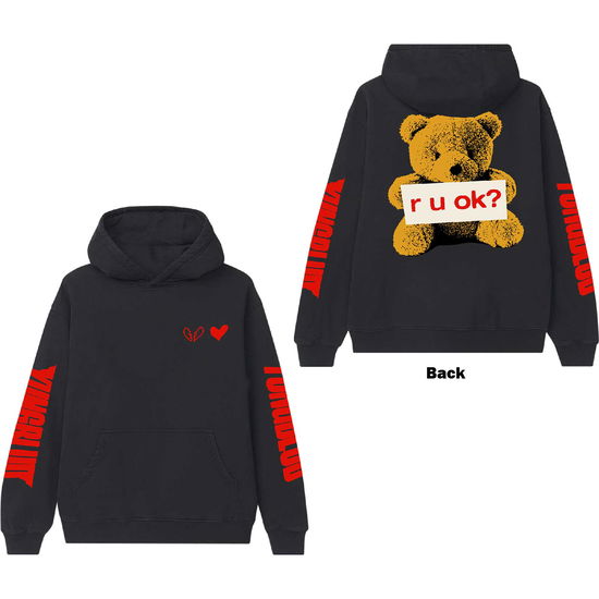 Yungblud Unisex Pullover Hoodie: R-U-OK? (Back Print) - Yungblud - Merchandise -  - 5056561062617 - 