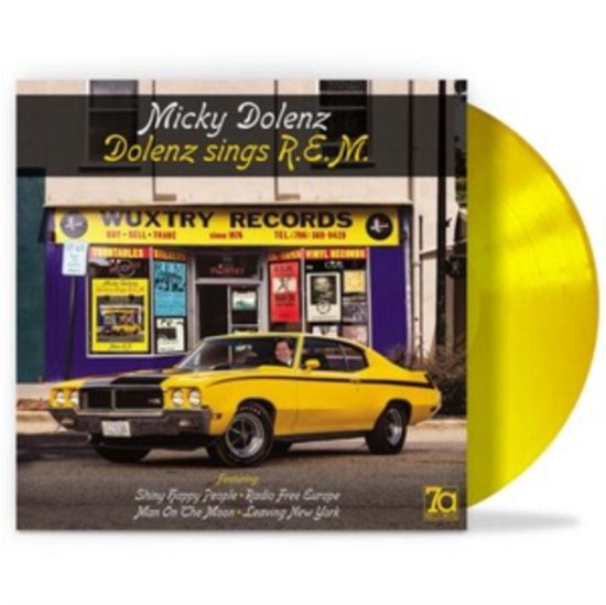 Cover for Micky Dolenz · Dolenz Sings R.E.M (Yellow Vinyl) (LP) [Coloured edition] (2023)