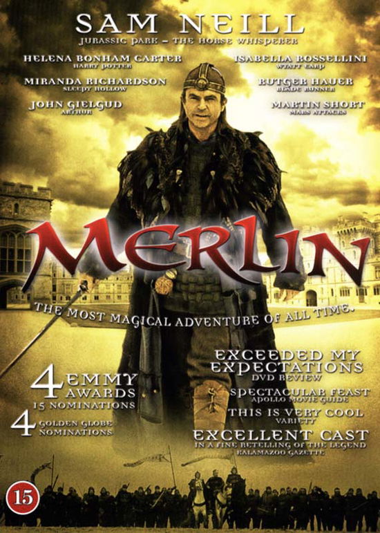 Cover for Merlin (Sam Neill) · Merlin (1998) [DVD] (DVD) (2024)