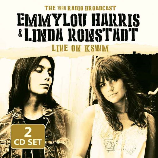 Live on Kswm - Emmylou Harris & Linda Ronstadt - Musik - LASER MEDIA - 5889007197617 - 15. juni 2015