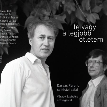 Cover for Válogatás · Te vagy a legjobb ötletem - Színházi dalok Darvas Ferenc zenéjével - Várady Szabolcs szövegeire (CD)