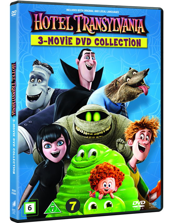 Cover for Hotel Transylvania 1-3 Box (DVD) (2018)