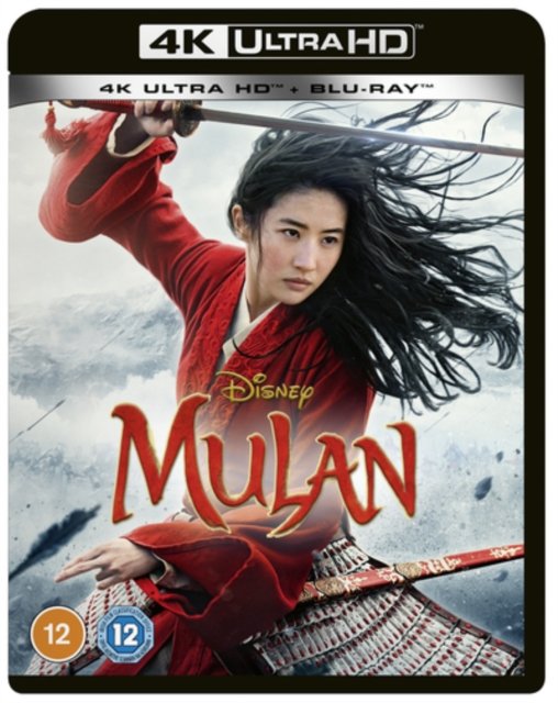 Cover for Mulan (4k Blu-ray) · Mulan (Live Action) (4K Ultra HD) (2020)
