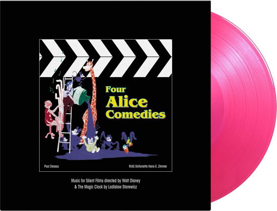 Ost · Four Alice Comedies -Limited Pink Vinyl- (LP) [Coloured edition] (2021)