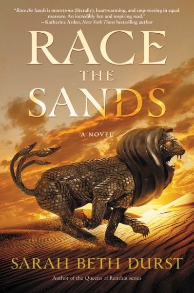 Cover for Sarah Beth Durst · Race the Sands: A Novel (Paperback Book) (2020)