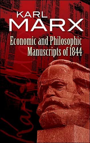 Cover for Karl Marx · Economic and Philosophic Manuscripts of 1844 - Dover Books on Western Philosophy (Pocketbok) (2007)