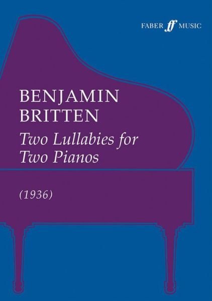 Cover for Benjamin Britten · Two Lullabies (Paperback Book) (1998)