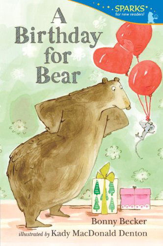 Cover for Bonny Becker · A Birthday for Bear: Candlewick Sparks (Paperback Book) [Reprint edition] (2013)