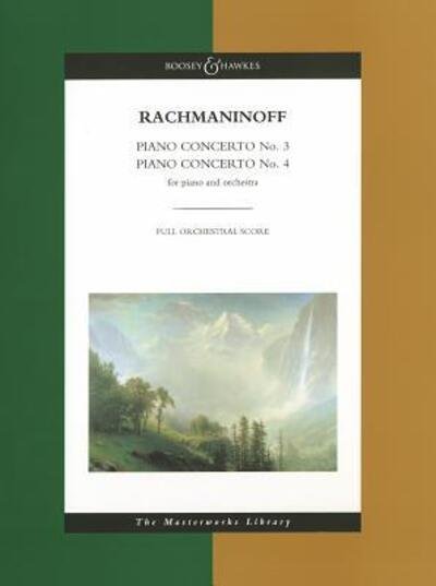 Cover for Sergei Rachmaninoff · Piano Concerto No. 3 and Piano Concerto No. 4 (Taschenbuch) (2004)