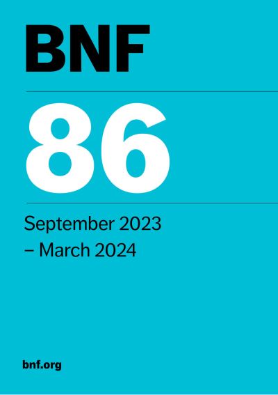 British National Formulary (BNF 86) - Joint Formulary Committee - Books - Pharmaceutical Press - 9780857114617 - September 14, 2023