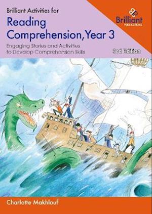 Cover for Charlotte Makhlouf · Brilliant Activities for Reading Comprehension, Year 3: Engaging Stories and Activities to Develop Comprehension Skills (Paperback Book) [3 Revised edition] (2023)