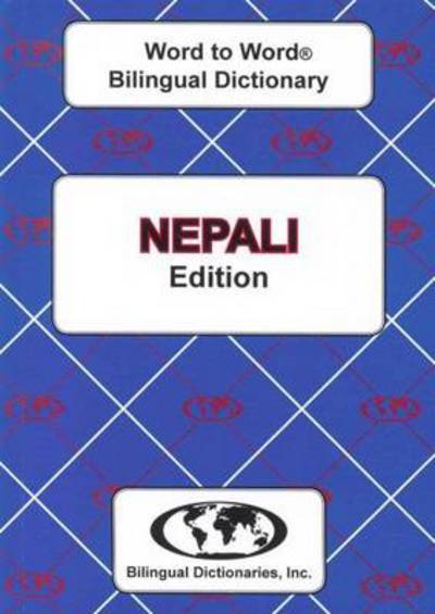 Cover for C. Sesma · English-Nepali &amp; Nepali-English Word-to-Word Dictionary (Taschenbuch) (2012)