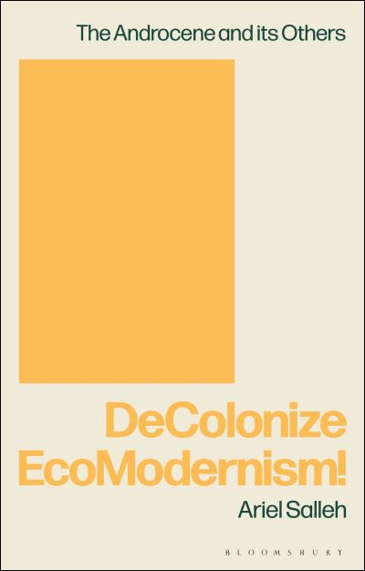 Cover for Salleh, Ariel (Visiting Professor, Culture, Philosophy &amp; Environment, Nelson Mandela University and Research Associate in Political Economy, Federal University of Bahia , Brazil) · DeColonize EcoModernism! (Hardcover Book) (2025)