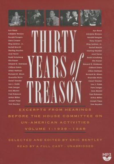 Cover for Eric Bentley · Thirty Years of Treason, Vol. 1 (CD) (2014)