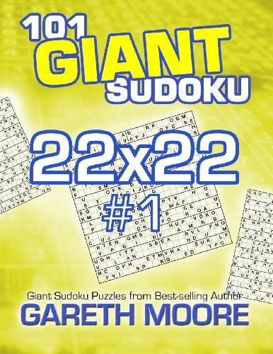 Cover for Gareth Moore · 101 Giant Sudoku 22x22 #1 (Paperback Bog) (2013)
