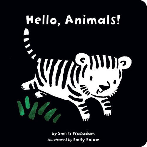 Cover for Smriti Prasadam · Hello, Animals! (Black and White Sparklers) (Kartongbok) [Board Book edition] (2010)