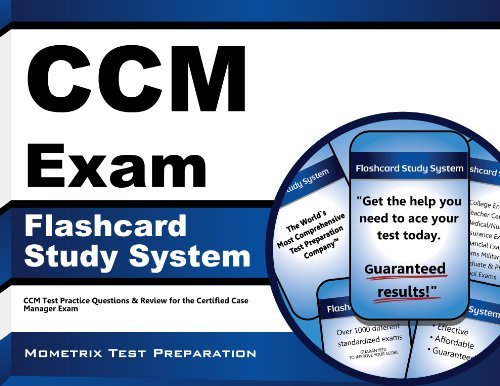 Cover for Ccm Exam Secrets Test Prep Team · Ccm Exam Flashcard Study System: Ccm Test Practice Questions &amp; Review for the Certified Case Manager Exam (Cards) (Paperback Book) [Flc Crds edition] (2023)