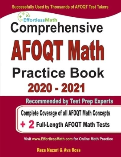 Cover for Ava Ross · Comprehensive AFOQT Math Practice Book 2020 - 2021 (Paperback Bog) (2020)
