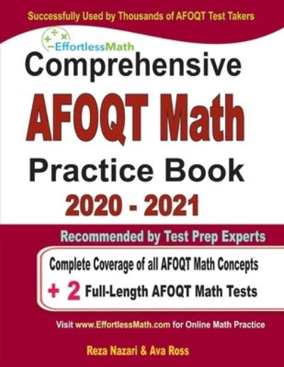 Comprehensive AFOQT Math Practice Book 2020 - 2021 - Ava Ross - Libros - Effortless Math Education - 9781646128617 - 9 de mayo de 2020