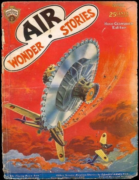 Cover for Edmond Hamilton · Air Wonder Stories, April 1930 (Paperback Bog) (2018)