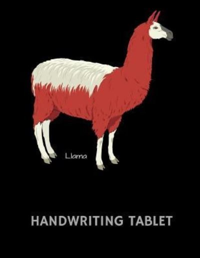 Cover for 1570 Publishing · Llama Handwriting Tablet (Taschenbuch) (2018)