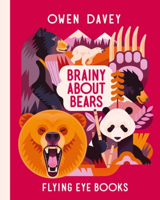Cover for Brainy About Bears - About Animals (Gebundenes Buch) (2024)