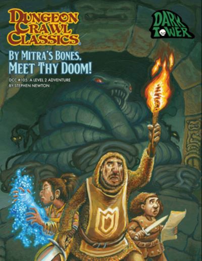 Cover for Stephen Newton · Dungeon Crawl Classics #105 By Mitra’s Bones, Meet Thy Doom! (Paperback Book) (2024)