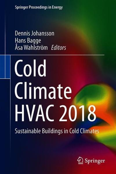 Cover for Cold Climate HVAC 2018 (Book) [1st ed. 2019 edition] (2019)