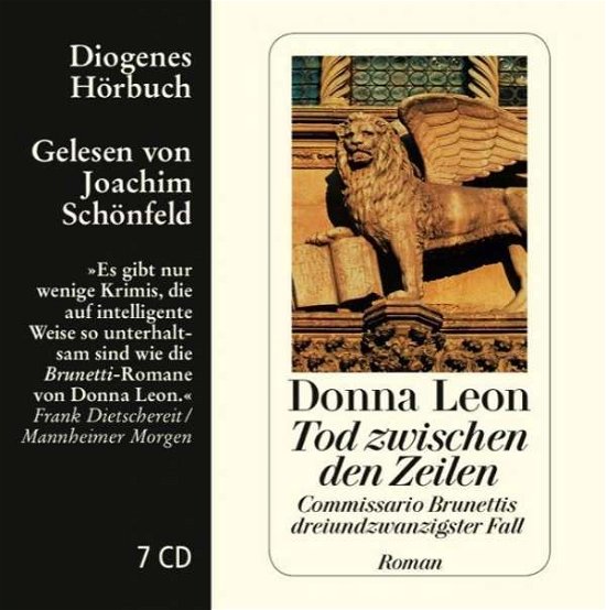 Tod zwischen den Zeilen, - Leon - Books - Diogenes Verlag AG - 9783257803617 - 