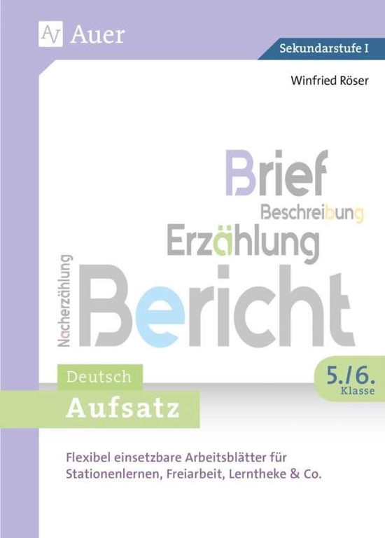 Aufsatz 5-6 - Röser - Libros -  - 9783403084617 - 