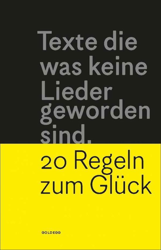 Cover for Thomas Andreas Beck · Texte Die Was Keine Lieder Geworden Sind. (Book)