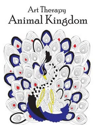 Art Therapy Colouring Animal Kingdom - Moonstone - Books - B Jain Publishers Pvt Ltd - 9788131937617 - October 15, 2019