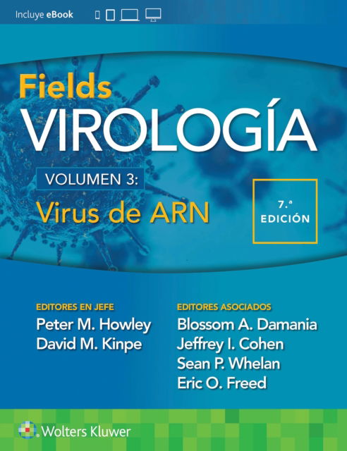 Cover for Peter M. Howley · Fields. Virologia. Volumen III. Virus de ARN (Paperback Book) (2023)