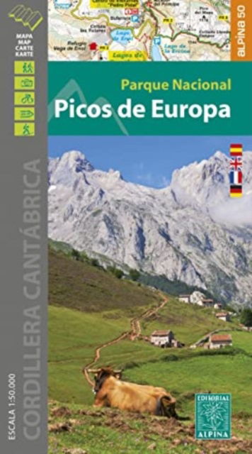 Cover for Picos de Europa PN  - Cordillera Cantabrica (Map) (2023)